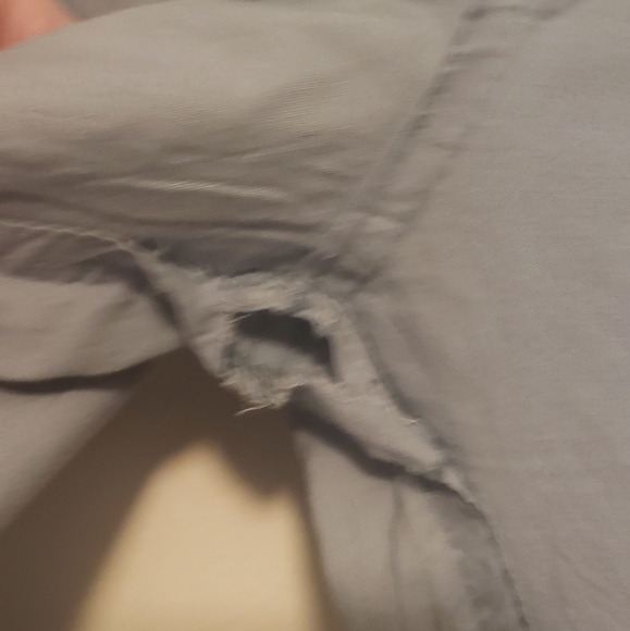 Unisex Medline reversible drawstring scrubs Gray/blue Large - Picture 9 of 9